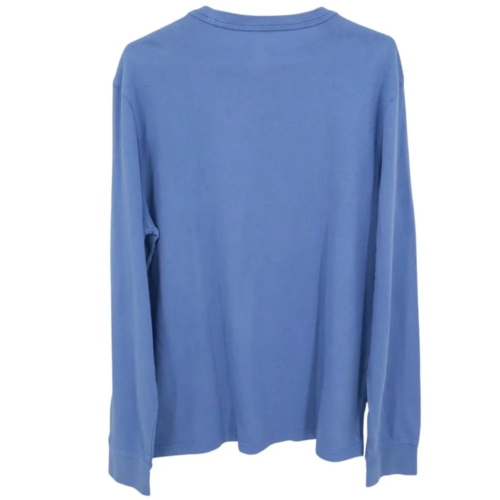 J. Crew Vintage-Wash Tee‎ Mens M Blue Classic Timeless Basic Everyday Casual NWD